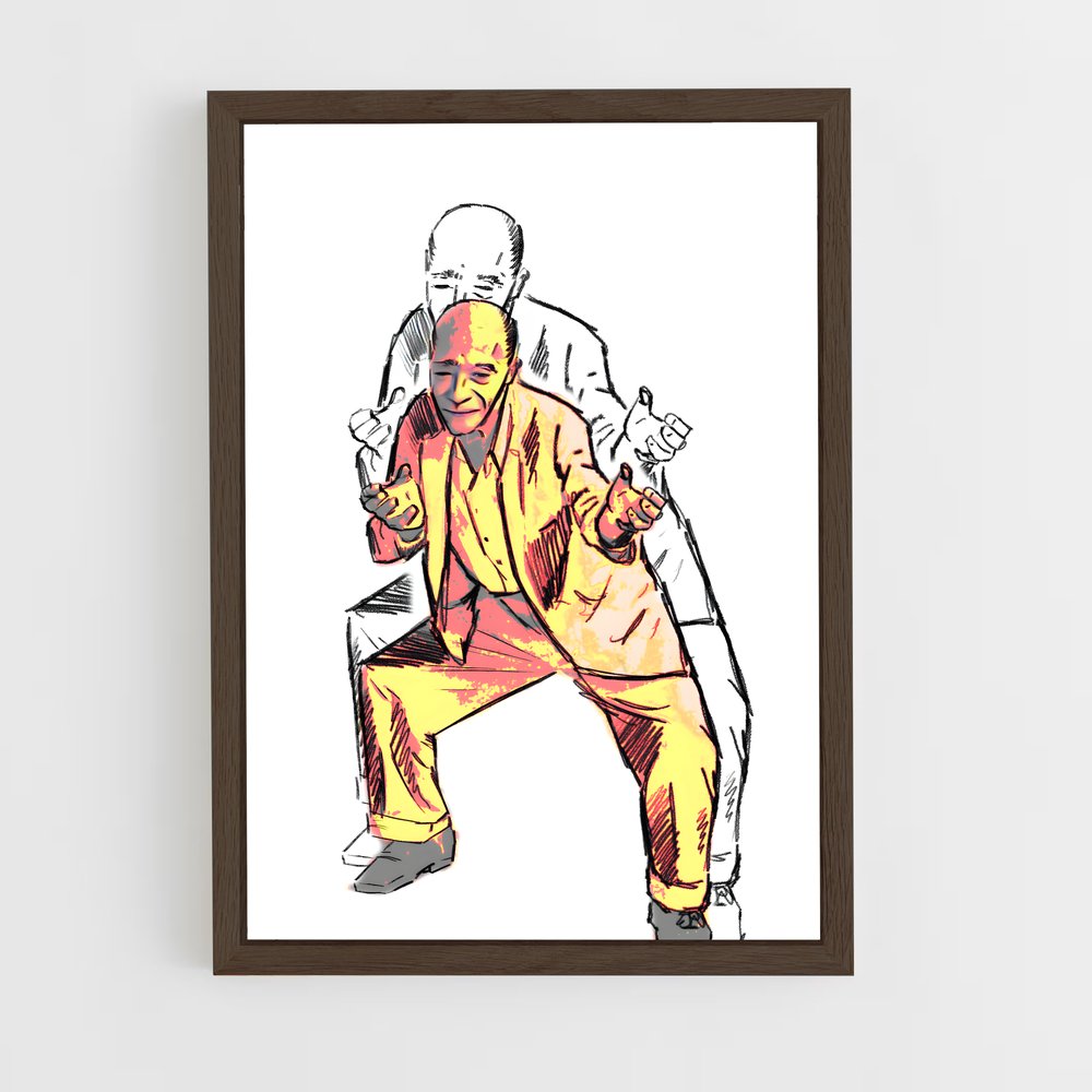 Poster pastinha chic – affiche Capoeira (vue 5)